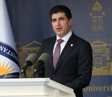 نێچیرڤان بارزانى: سه‌ركه‌وتنى كۆنگره‌ى نۆیه‌م به‌ گه‌رمى له‌ سكرتێر و ئه‌ندامانى تازه‌ى سكرتاریه‌تى یه‌كێتیى ئافره‌تانى كوردستان و ته‌واوى ئافره‌تانى كوردستان پیرۆز ده‌كه‌م