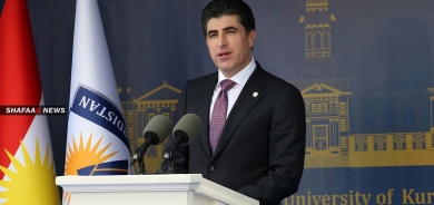 نێچیرڤان بارزانى: سه‌ركه‌وتنى كۆنگره‌ى نۆیه‌م به‌ گه‌رمى له‌ سكرتێر و ئه‌ندامانى تازه‌ى سكرتاریه‌تى یه‌كێتیى ئافره‌تانى كوردستان و ته‌واوى ئافره‌تانى كوردستان پیرۆز ده‌كه‌م