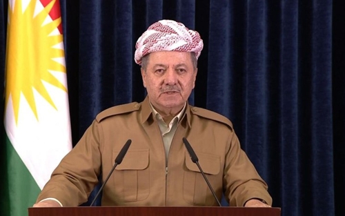 پــه‌یــامـــی سه‌ره‌خۆشیی سەرۆک بارزانی بۆ خانەوادەی سەرحەد خەلیفە یونس