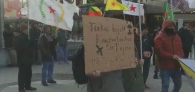 Li Almanyayê li dijî Tirkiyeyê xwepêşandan hat kirin