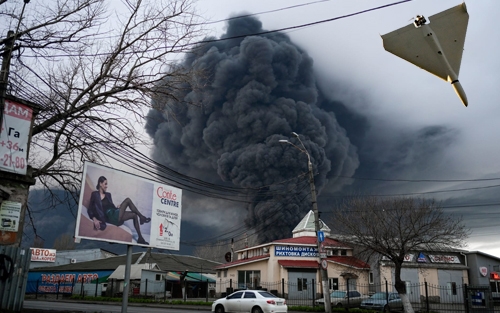 ئۆکرانیا: ڕووسیا بە ٤٦ فڕۆکەی بێفڕۆکەوانی 