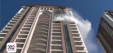 Hewlêr.. Agir berbû apartmaneka Îskanê