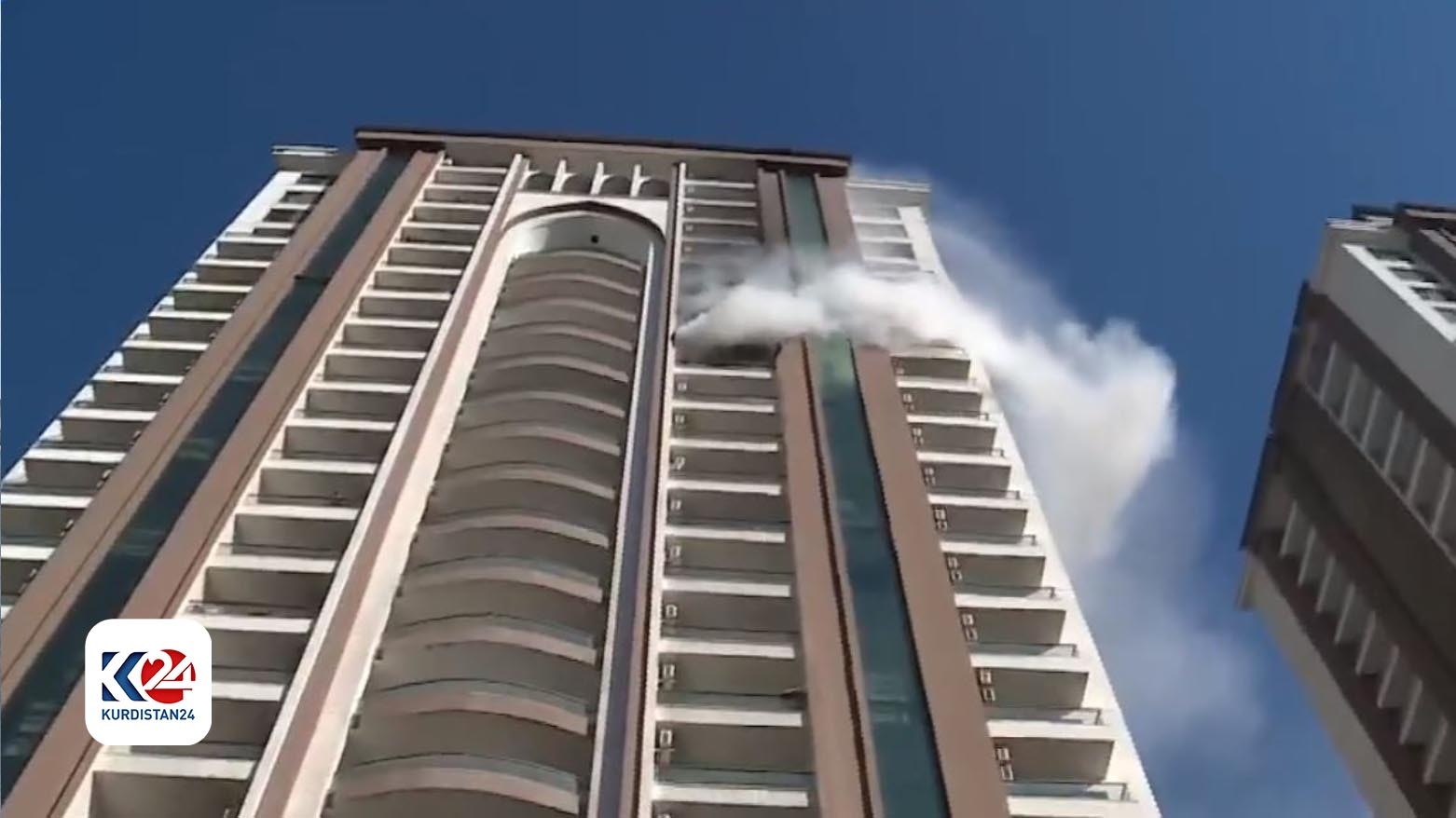 Hewlêr.. Agir berbû apartmaneka Îskanê