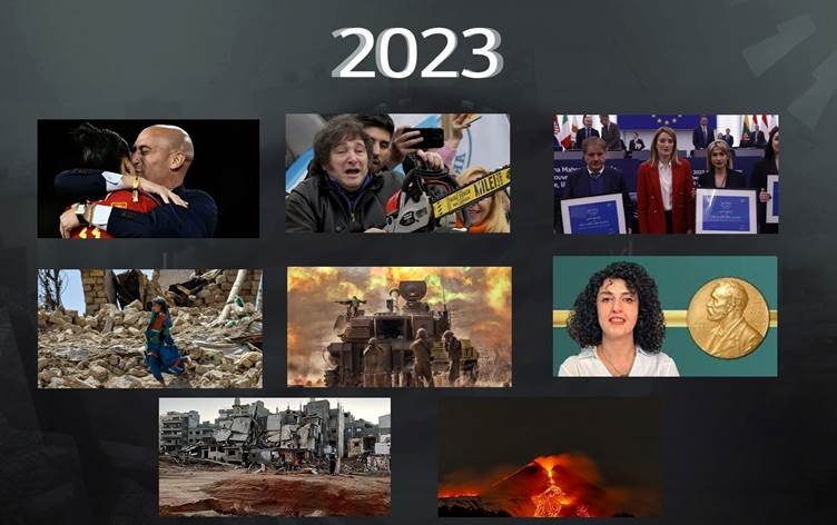 Sala 2023yan li cîhanê çi qewimî?