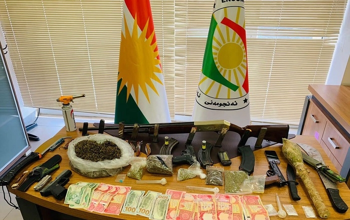 Kurdistan Region's Anti-Narcotics Forces Seize Over 10 Million Captagon Pills in a Year, Cracking Down on Illicit Drug Trade