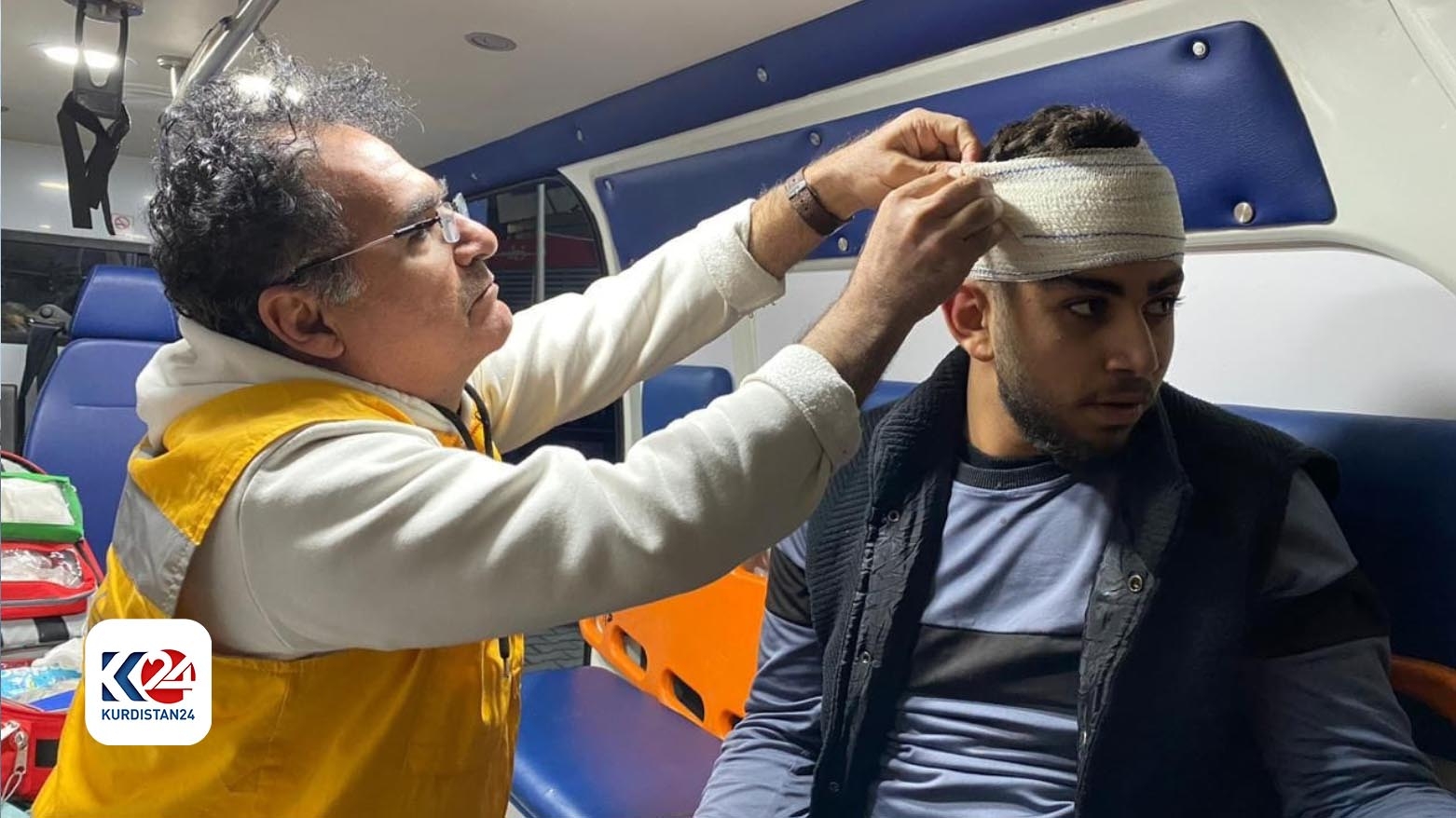 Şeva borî li Hewlêrê 54 kes birîndar bûn