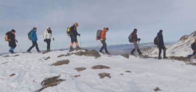 WAN - Werzîşvan û çiyager derketin serê Çiyayê Reş