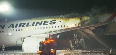 ڕووداوی ئاگر كەوتنەوە لە فڕۆکەیەکی نەفەرهەڵگر لە ژاپۆن