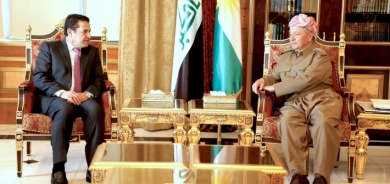 سەرۆك بارزانی پێشوازی لە ڕاوێژكاری ئاسایشی نەتەوەیی عێراق دەكات