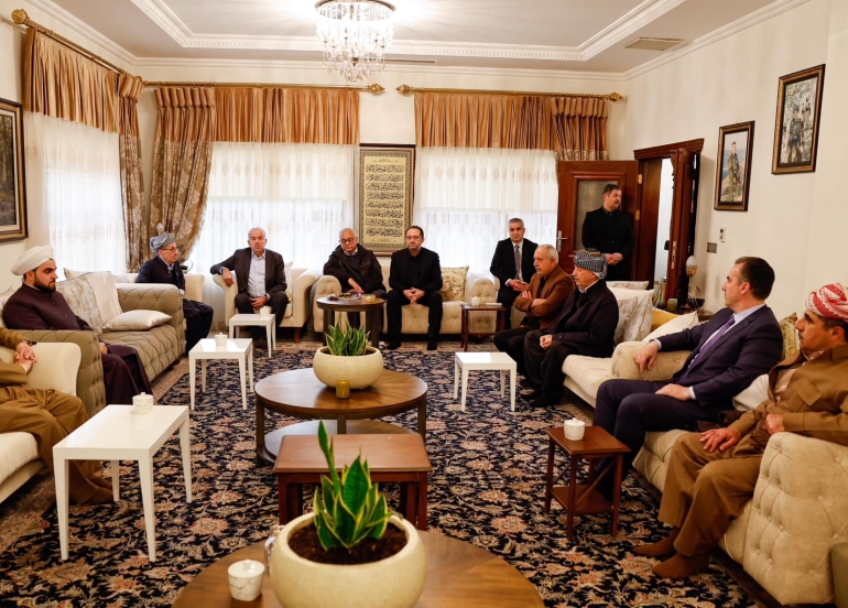 سەرۆک بارزانی بەمەبەستی پرسە و سەرەخۆشی، سەردانی ماڵی زاگرۆس فەتاح دەکات