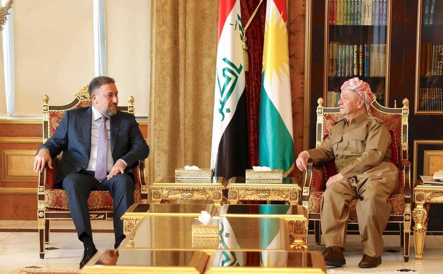 Serok Barzanî li gel Serokê hevpeymaniya Siyade civiya