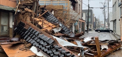 ژمارەی قوربانیانی بوومەلەرزەکەی ژاپۆن بۆ ٧٨ کەس زیادی کرد