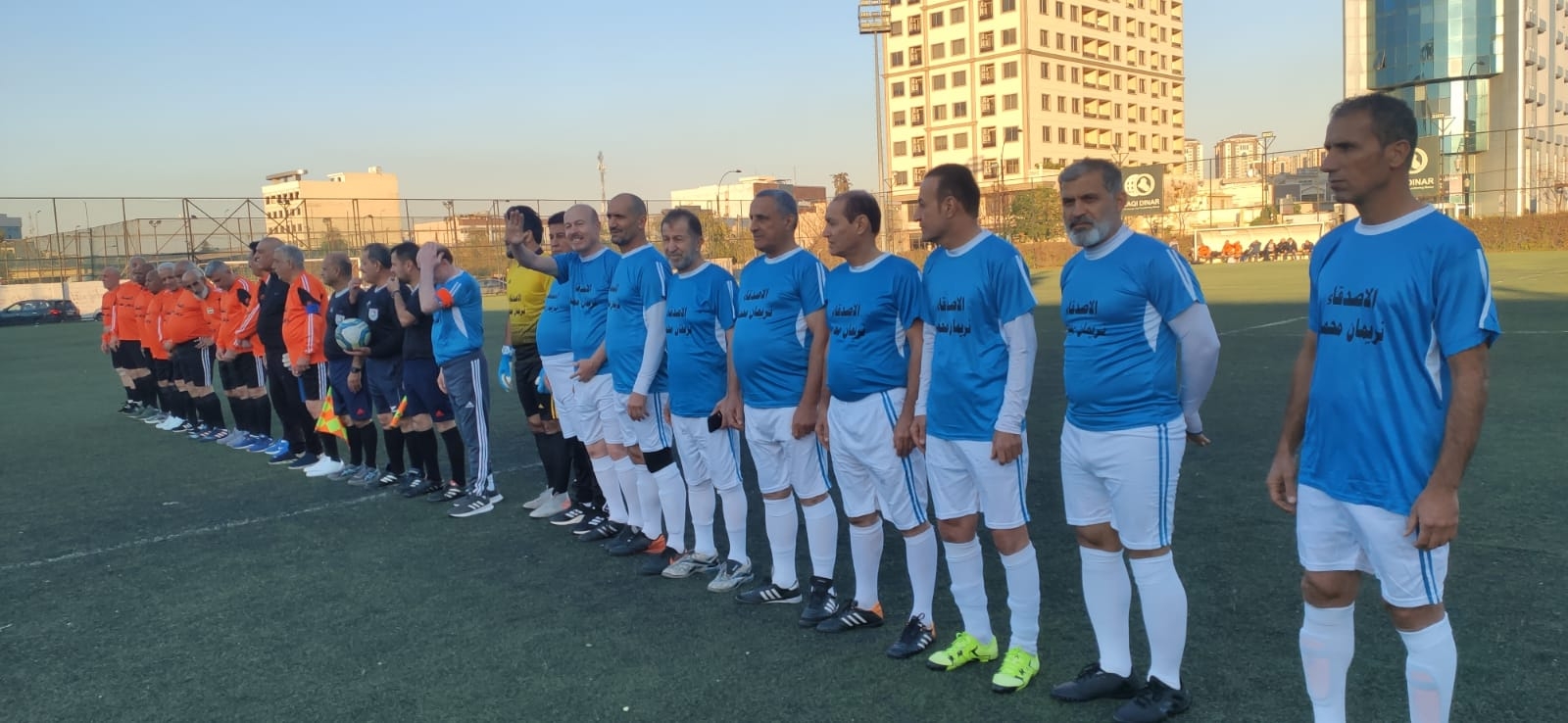 هاوڕێیانی نەریمان محەمەد بەچوار گۆڵ لە دێرینەكانی عێراقییان بردەوە