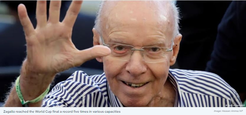 Brazilian Football Legend Mario Zagallo Passes Away at 92, Leaving a Legacy of World Cup Triumphs