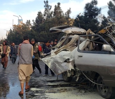 لە ئەنجامی هێرشێكی تیرۆریستی لە کابول ١٦ کەس کوژران و بریندار بوون