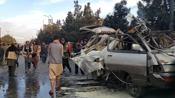 لە ئەنجامی هێرشێكی تیرۆریستی لە کابول ١٦ کەس کوژران و بریندار بوون