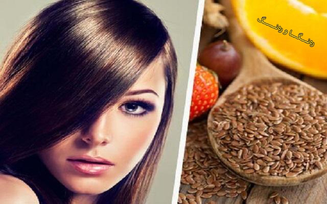 ئامادەكردنی ماسكی قژ بە تۆوی  كەتان