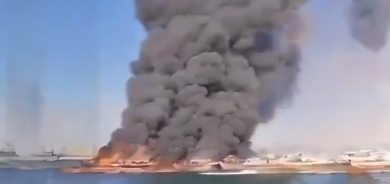 16 qayiqên spaha Pasdaran hatin şewitandin