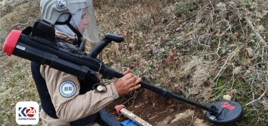 Di sala 2023’an zêdetir ji 10 hezar mayîn û teqemenî li Herêma Kurdistanê hatin jinavbirin