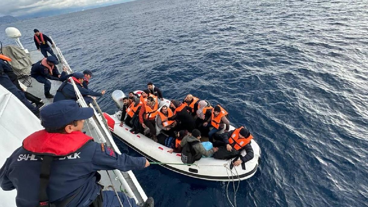 ٤٠ کۆچبەری نایاسایی لە چاناک قەڵا دەستگیرکران