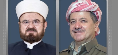 ســـەرۆک بارزانی پیرۆزبایی لە د.عەلی قەرەداخی دەکات