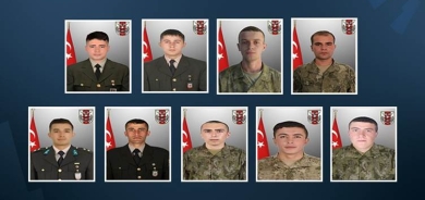 Wezareta Parastinê ya Tirkiyeyê nasnameyên 9 leşkeran eşkere kirin