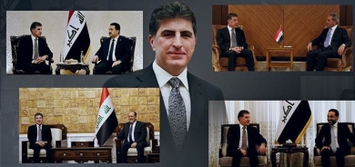 Nêçîrvan Barzanî li Bexdayê bi rayedarên Îraqê re civiya: Rojev ewlehî û mûçe bûn