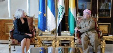 ســـــەرۆک بــــارزانی پێشوازیی لە باڵوێزی نوێی فینلەندا لە عێراق كرد