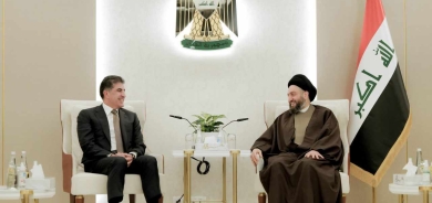 ســـه‌رۆك نێچيرڤان بارزانى و سه‌يد عه‌مار ئه‌لحه‌كيم په‌يوه‌ندييه‌كانى هه‌ولێر ـ به‌غدا تاوتوێ ده‌كه‌ن