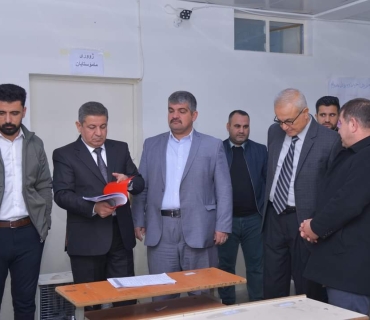 بەڕێوەبەری گشتی پەروەردەی هەولێر, ڕەوشی قوتابخانەکانی سنوری پەروەردەی شەقڵاوە بەسەردەکاتەوە