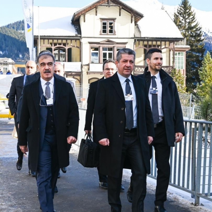 رئيس حكومة إقليم كوردستان يشارك في منتدى دافوس الاقتصادي العالمي