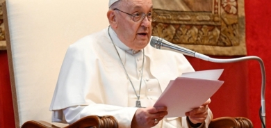 معبرا عن تضامنه معهم.. بابا الفاتيكان يعزي بضحايا العدوان الإيراني على أربيل