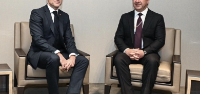 ســـه‌رۆكــى حـــکـــوومــەتــی هه‌رێمى كوردستان له‌ داڤۆس، له‌گەڵ ئيمانوێل ماكڕۆن، سه‌رۆكى فه‌ره‌نسا کۆبووەوە.