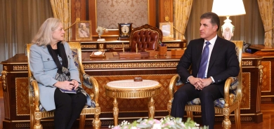 ســـه‌رۆك نـێـچيــرڤــان بارزانى له‌گه‌ڵ باڵيۆزى ئه‌مه‌ريكا كۆبووه‌وه‌