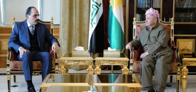 ســەرۆک بــــارزانی پێشوازی لە بەرپرسی دەزگەی نەتەوەیی هەواڵگریی تورکیا دەکات