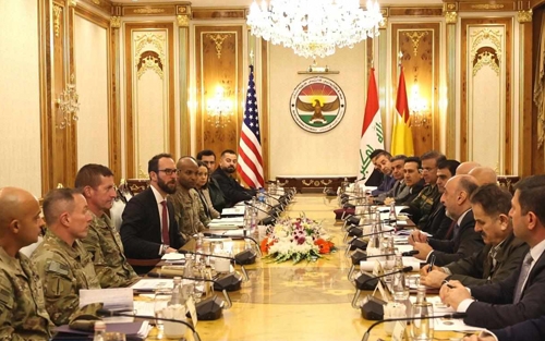 ڕاگه‌يه‌نراوى هاوبەشی کۆبوونەوەی دەستبەکاربوونی كۆميته‌ى بەڕێوەبەری جێبەجێکاری، لەنێوان وەزارەتی بەرگریی ئەمەریکا و وەزارەتی کاروباری پێشمەرگه‌ى حكوومه‌تى هه‌رێمى كوردستاندا