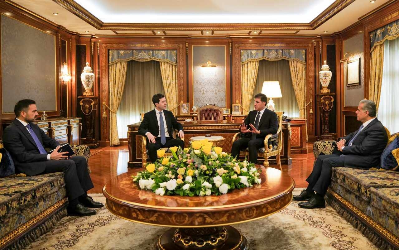 سه‌رۆكى هه‌رێمى كوردستان پێشوازى له كونسولى گشتيى يۆنان كرد