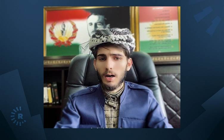 Serokê Komeleya Pêşengên Kurd ji ber bilindkirina Alaya Kurdistanê hat girtin