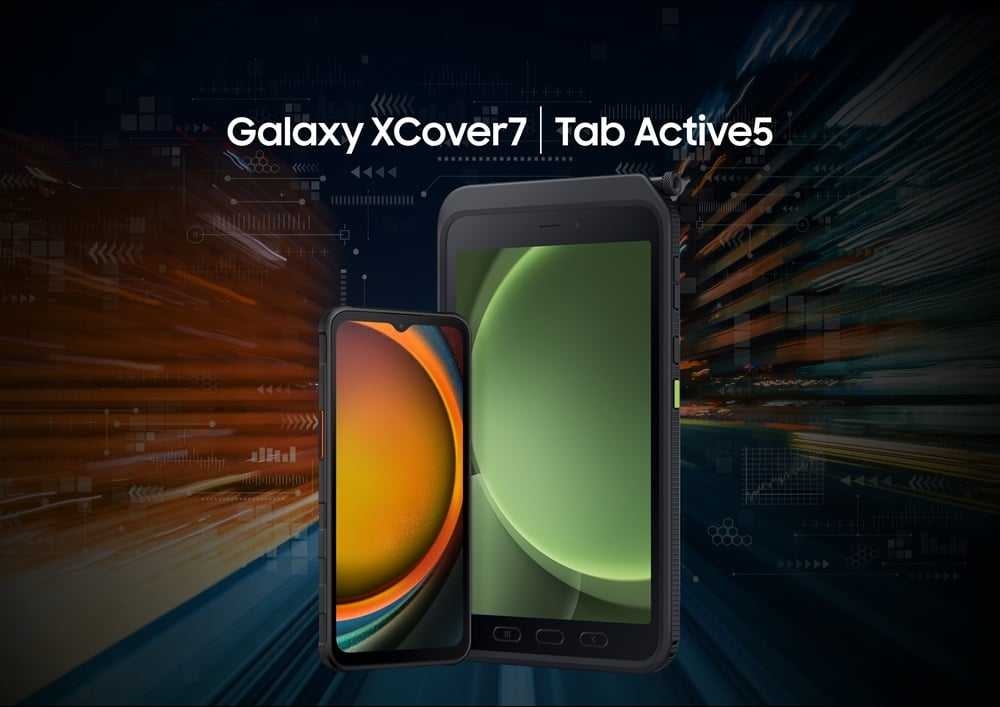 سامسۆنگ گالاکسی XCover7 و گالاکسی Tab Active5 ڕادەگەیەنێت