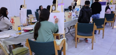 منداڵانی ئازیز(بێباوك) لە كێبڕكێی باشترین تابلۆ لە ئیمارات بەشداری دەكەن