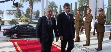 Nêçîrvan Barzanî û Yaşar Guler civiyan