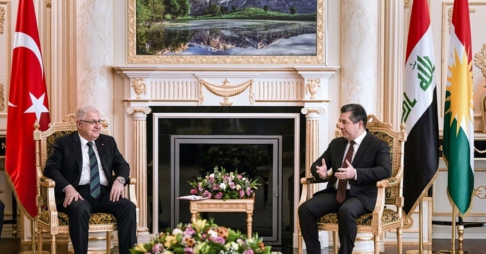 Kurdistan Region Prime Minister and Turkish Defense Minister Emphasize Cooperation for Regional Stability