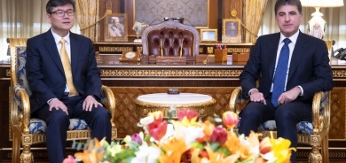 President Nechirvan Barzani receives Korean Consul General and KOICA Representative