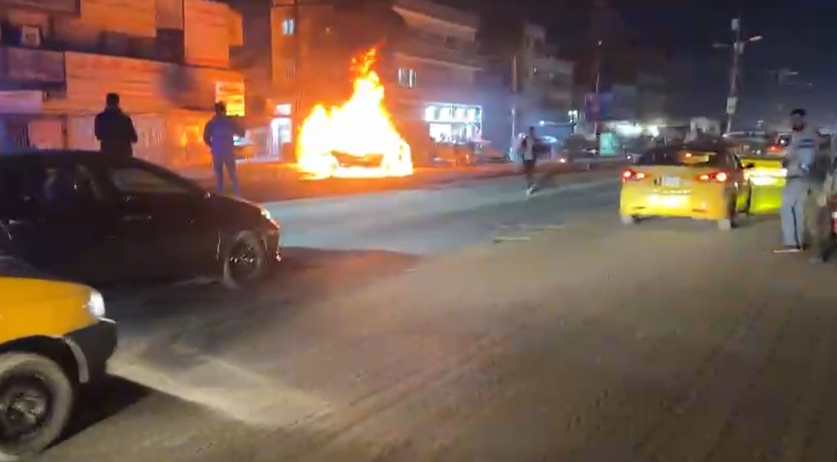 مقتل قياديين في الجماعات المسلحة  في القصف بصواريخ من مسيرة في بغداد