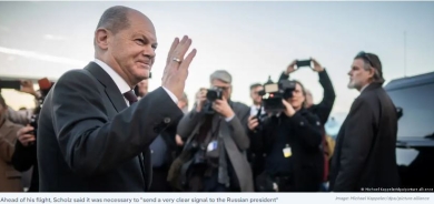 German Chancellor Backs Biden's Plea for Ukraine Defense Funding