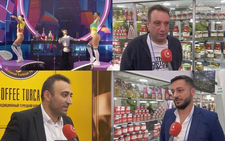 Li Moskowê Pêşangeha Xwarin û Vexwarinê: Karsazên Kurd jî tê de cihê xwe girt