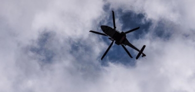 کەوتنەخوارەوەی هێلیکۆپتەرێک لە بیابانی ئەمریکا