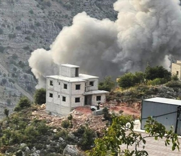 درێژەی هێرشی ئیسرائیل بۆ سەر پێگەکانی باشووری لوبنان