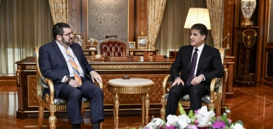 President Nechirvan Barzani receives US Embassy’s Chargé d’Affaires