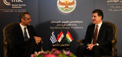 Serokê Herêma Kurdistanê û Serokwezîrê Yewnanê li Miyonşinê dicivin